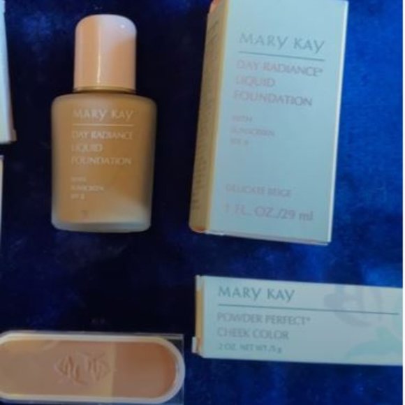 Mary Kay foundation and Cheek color